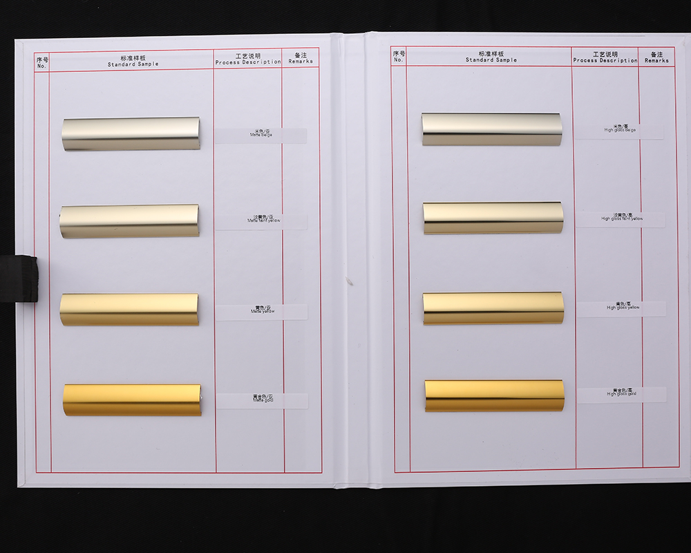 着色阳极氧化铝装饰条3